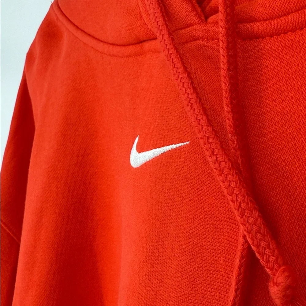 Nike Red Swoosh Hoodie Pullover Sweatshirt 1X